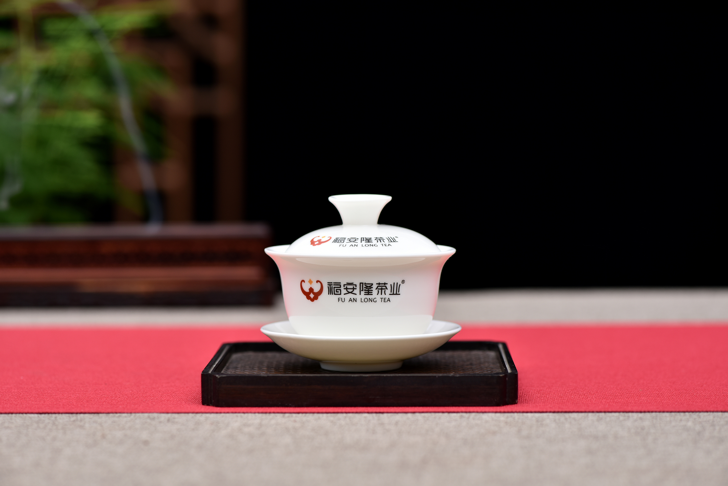 福安隆德化白瓷高端十件套盖碗系列